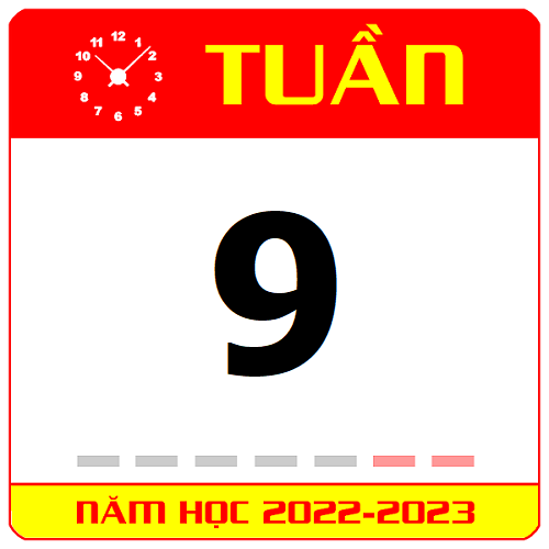 TKB Tuần 9 (từ 26/09 đến 02/10, năm học 2022-2023)